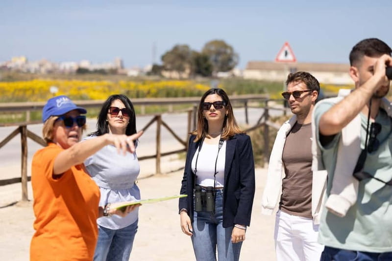 Salina Maria Stella di Trapani: Birdwatching in search of flamingos - Exploring the Maria Stella Salt Pans: A Visual Feast and Learning Experience