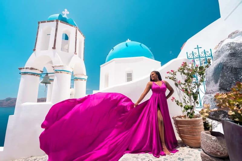 Santorini Flying Dress Photoshoot - Who Is This Experience Best For?