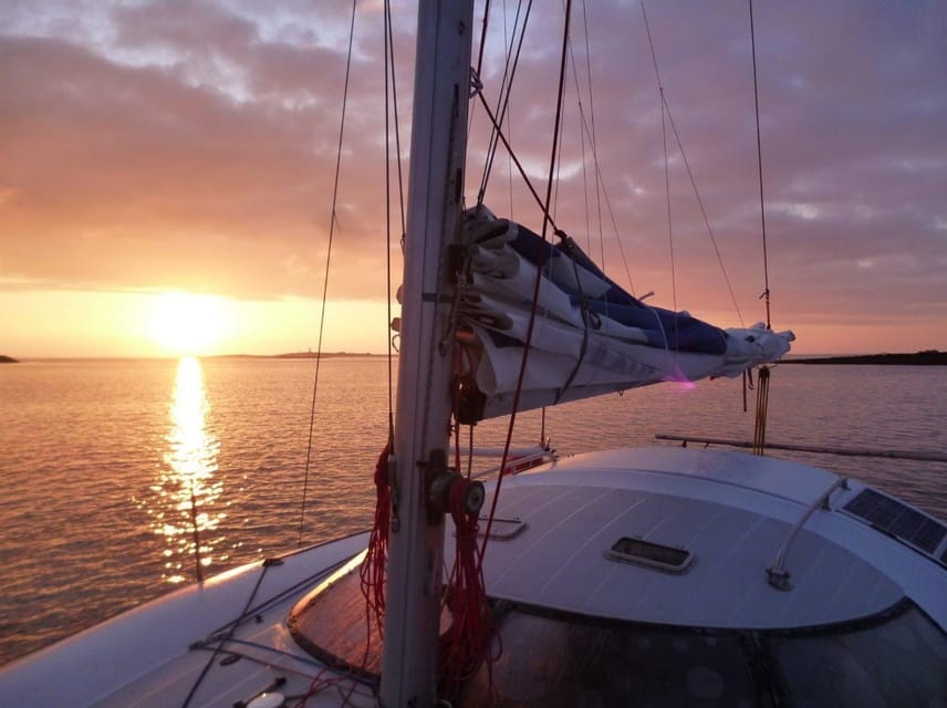 Santorini:Catamaran: private cruise with food & drinks - The Private Experience: Comfort and Customization