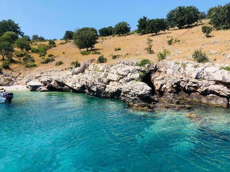 Sarande: Hidden Cave, Gremina, Kakome & Krorez Boat Tour - Crystal Waters at Gremina, Kakome & Lovers Bay