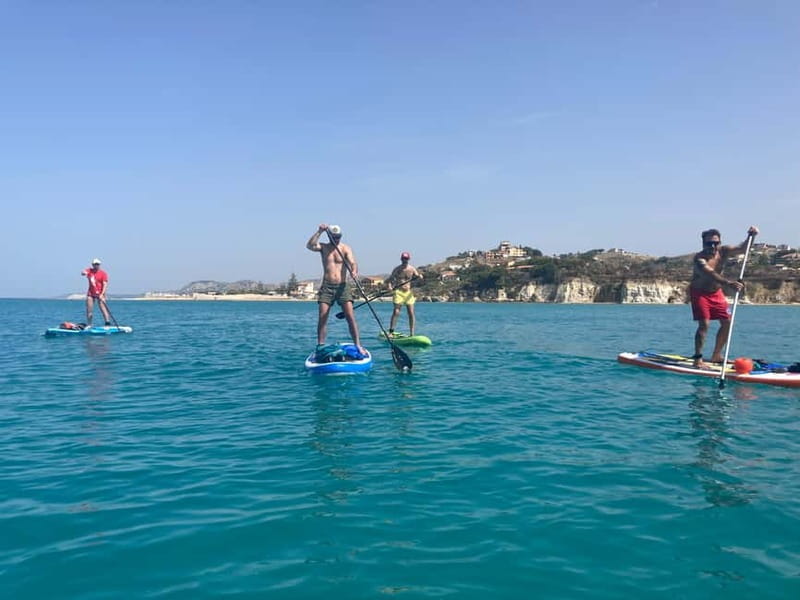 SCALA DEI TURCHI: SUP [STAND UP PADDLE] EXPERIENCE & SNORKELING - Starting Point: The Nodo a Mare Beach Club