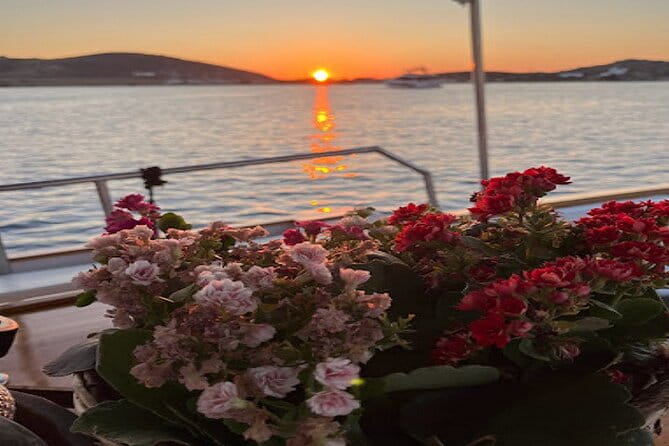 Sea Sunset Tour in the Bay of Naousa - Paros - Onboard Delights and Local Flavors