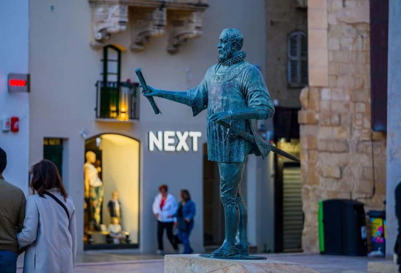 SINFUL SECRETS OF VALLETTA - Blood, Booty and Courtesans - The Stops and Stories in Detail