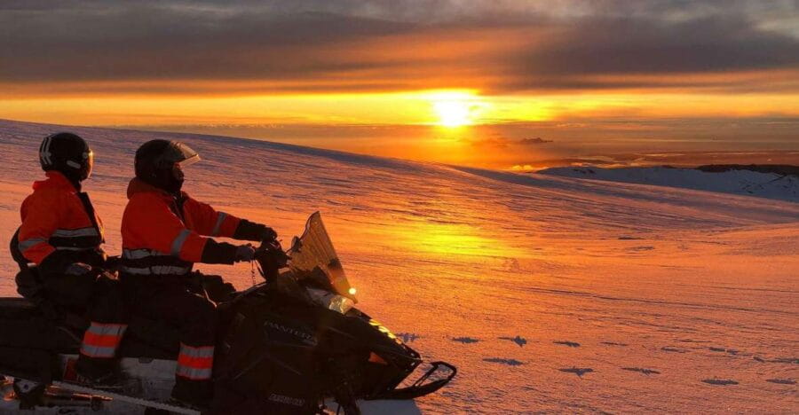 Snowmobiling on Eyjafjallajökull - How the Itinerary Comes Together