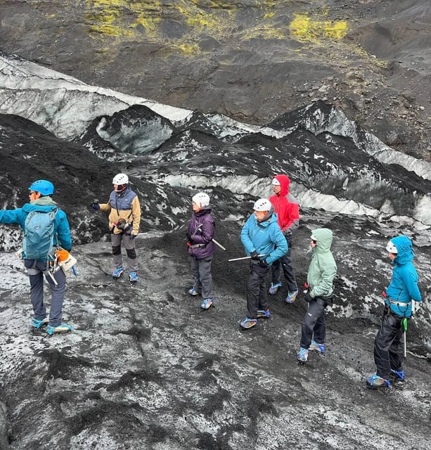 Sólheimajökull Glacier Hike Adventure - Navigating Blue Crevasses and Ice Formations