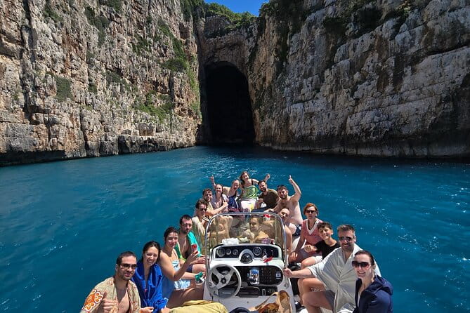 Speedboat Tour to Sazan Island, Haxhi Ali Cave and Marine Park - Snorkeling and the Haxhi Ali Cave