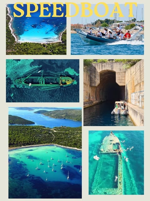 Speedboat tours Sakarun,Sunkenshipp,Veli Rat,Bozava;Muline.. - Military Tunnels: A Glimpse into Croatias Past