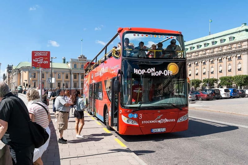 Stockholm: Hop-On Hop-Off Bus or Boat Option - The Itinerary: What You’ll See and Do