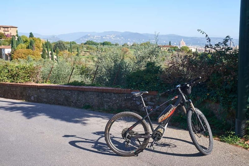 Sunset E-bike Tour of Tuscan & Florentine Hills with tasting - Climbing to San Miniato al Monte for Spectacular Views