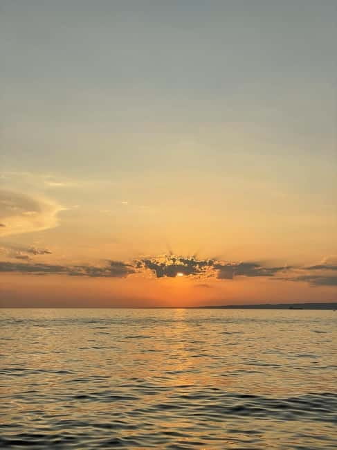 Sunset evening in a Ketch in the Calanques du Frioul - The Voyage to Frioul