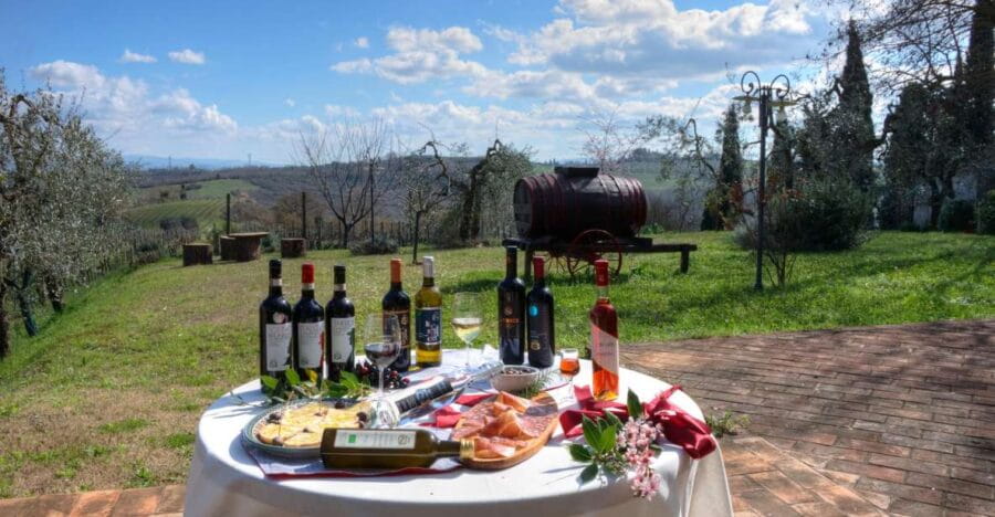 Tamburini Wine Tour and Tasting - The Warm, Rustic Tasting Room and Home-Made Snacks