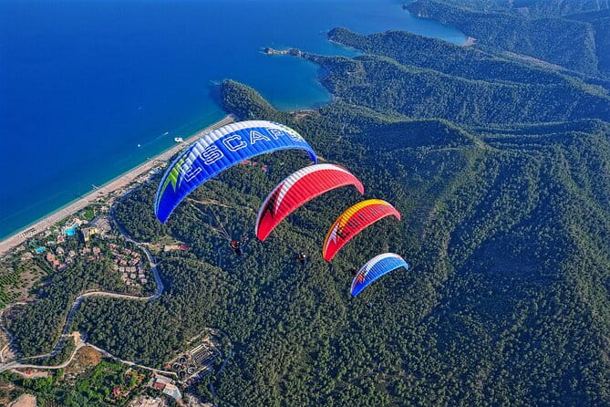 Tandem Paragliding Flight with Cable Car Transfer to Kemer Region - The Paragliding Experience: Soaring from 2,365 Meters