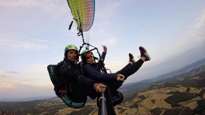 Tandem Paragliding over Barcelona + Transport - The Flight Experience: What Really Happens