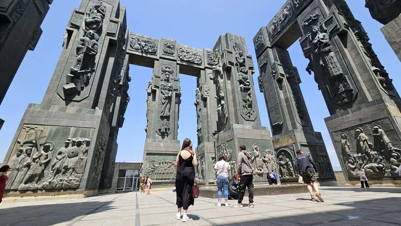 Tbilisi: Mtskheta Jvari Bazaar, Chronicles of Georgia & Wine - Transportation, Timing, and Group Size