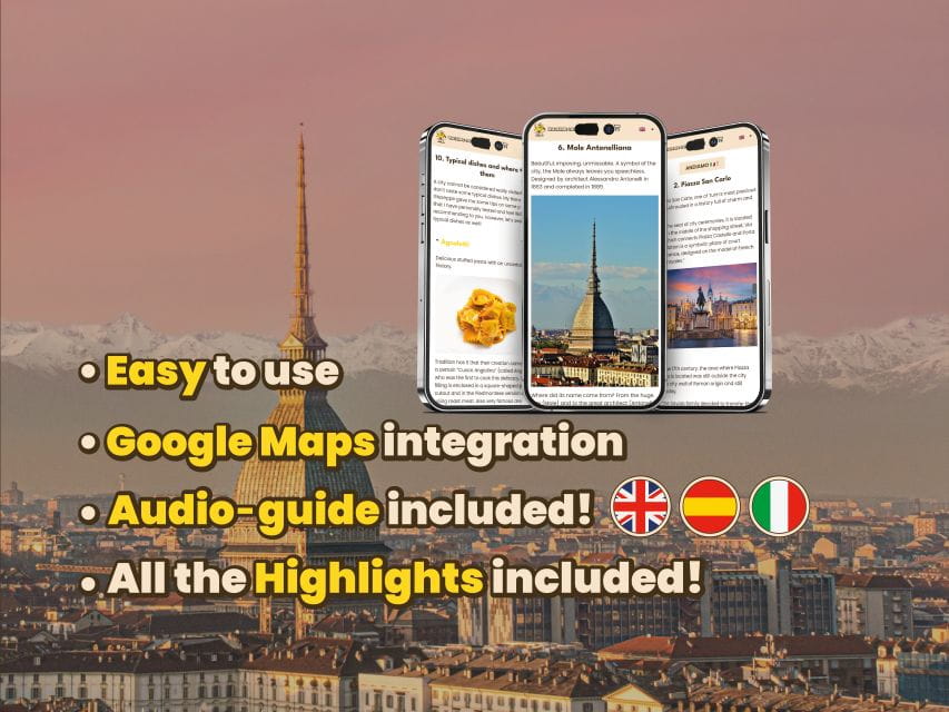 Torino: Digital Guide made by a Local for your walking tour - In-Depth: What You’ll See and Do During the Tour