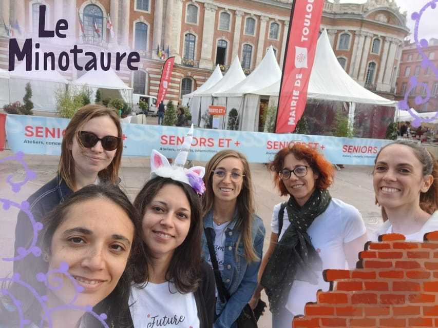 Toulouse: Outdoor Escape Game - Le Minotaure - What to Expect During the Experience