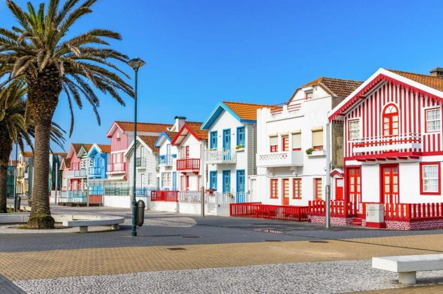Tour Porto-Aveiro/Costa Nova | half day in portuguese venice - Costa Nova: The Photogenic Seaside Wonder