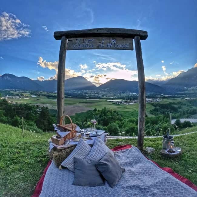 Trentino Agriconda: Magical Picnic at Sunset basket in Comano - The Itinerary: A Slow, Scenic Unfolding