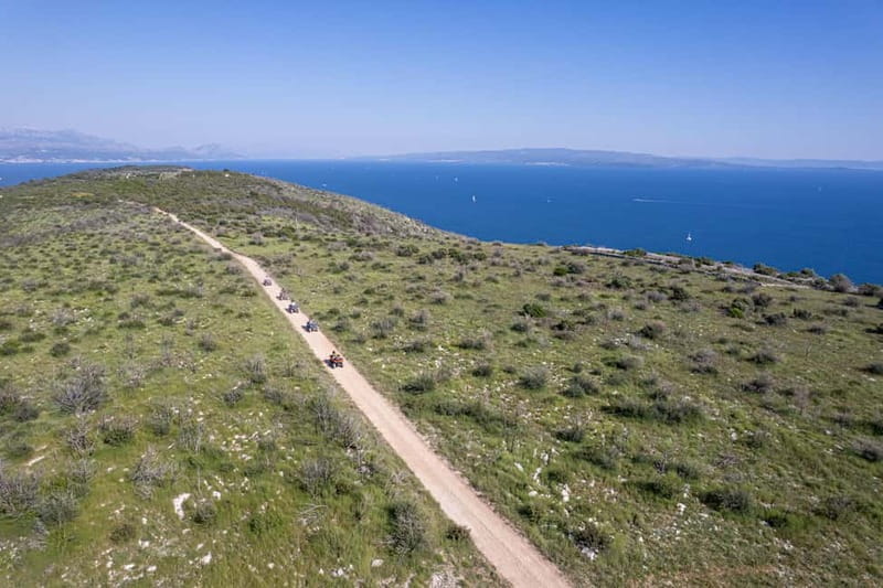 Trogir, edno: iovo Island 100% Off-Road Quad ATV Tour - The Scenic Off-Road Journey