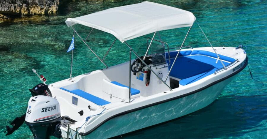 Tsilivi: Full Day Boat rental to Shipwreck & Blue Caves - The Experience of the Boat — Comfort and Convenience