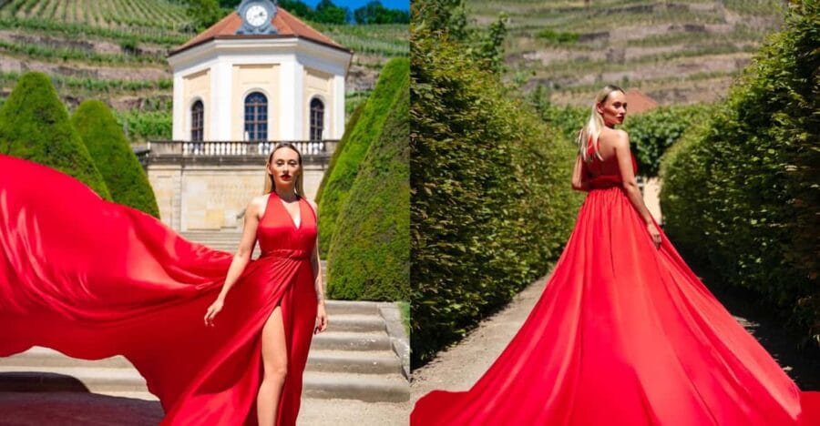 Unique flying dress photo shooting in Berlin - Analysis of Value and Practical Considerations