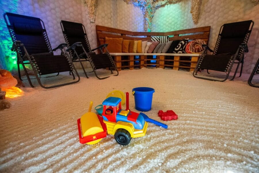 Unique salt cave in Prague - The Healing Power of Dead Sea Salt