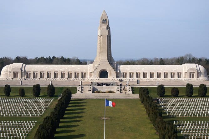 Verdun 1916 and AEF Meuse Argonne offensive 1918 - Private tour (2,7 pax) - The Ossuary of Douaumont: Respect and Remembrance