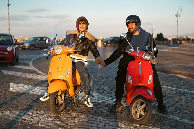 Vespa Scooter Tour in Rome with Professional Photographer - The Orange Garden: Panoramic Views and Peaceful Gardens