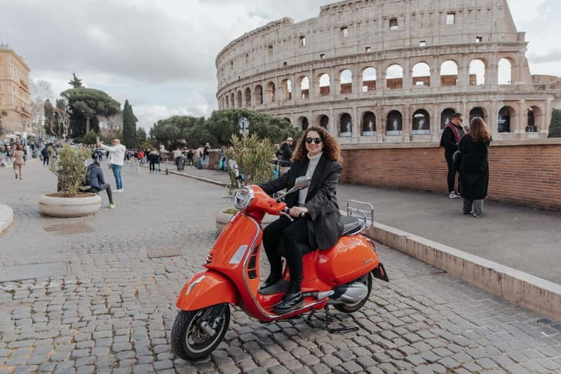Vespa Tour in Rome Streets with Professional Photography - FAQ