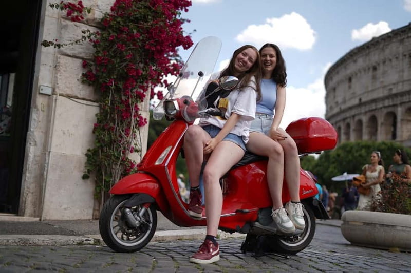 Vespa Tour with Professional Photography in Rome - The Route & Key Locations: From the Colosseum to Hidden Gems