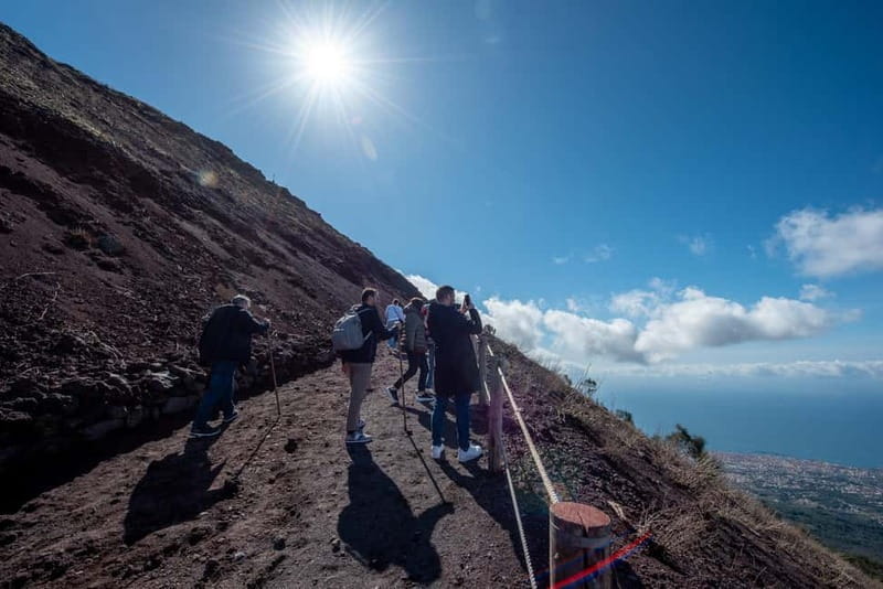 Vico Equense: Pompeii and Mount Vesuvius Guided Tour - Climbing Mount Vesuvius: Views and a Volcanic Experience