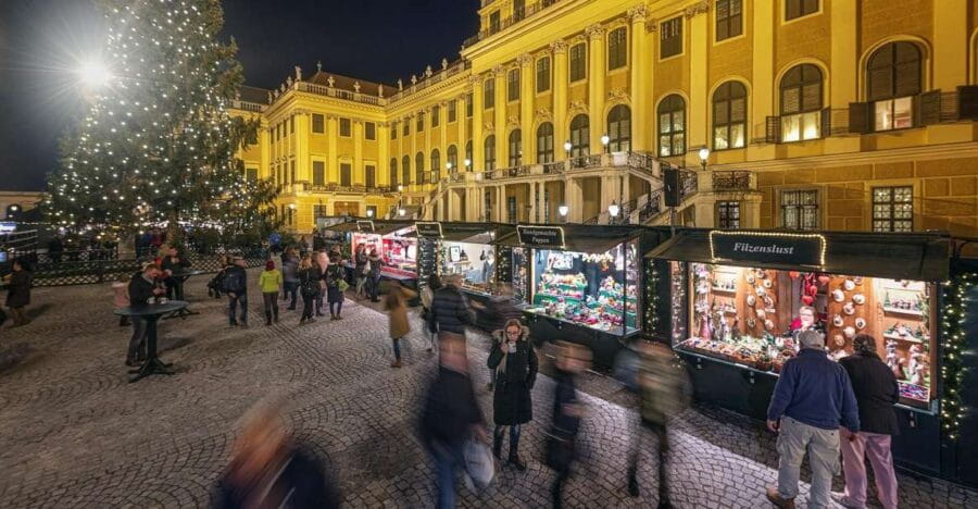 Vienna: Schönbrunn Palace & Christmas Market Walking Tour - The Christmas Market: A Festive Wonderland