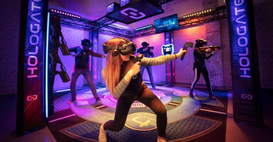 Woop! Virtual reality: Woop! Arena Btc City Ljubljana - Entering a New Dimension at Woop! Arena Btc City Ljubljana