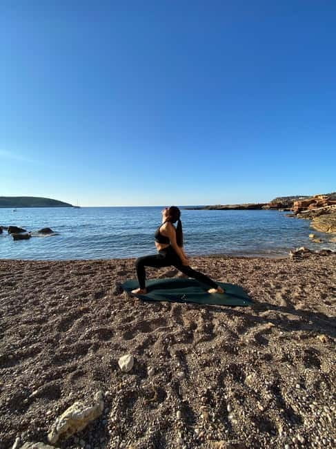 Yoga class on the beach in Ibiza - Key Points/Takeaways