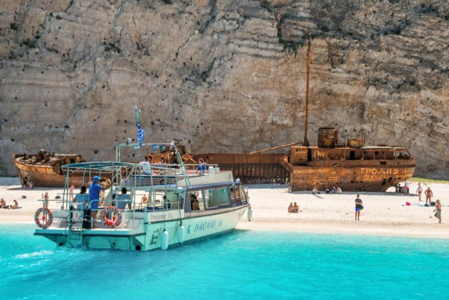 Zante: Half-Day Tour to Navagio, Blue Caves & White Beach - The Magic of the Blue Caves