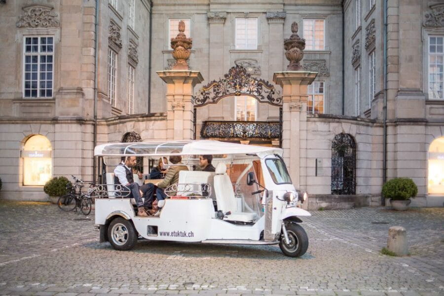 Zurich: Swiss Cheese Fondue and Wine e-Tuk-Tuk Tour - The Itinerary: What to Expect During Your Ride