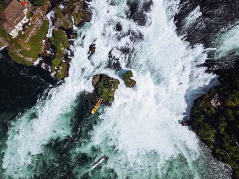 Zurich to Rhine Falls: Unforgettable Private Day Trip - Approaching Europes Largest Waterfall
