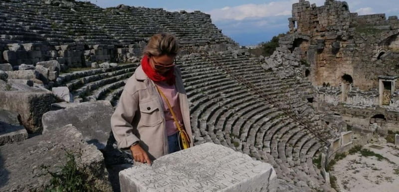 From City of Side: Perge, Aspendos & Kurunlu Waterfall Trip - Starting the Day in Side: Seamless Pickup and Transport