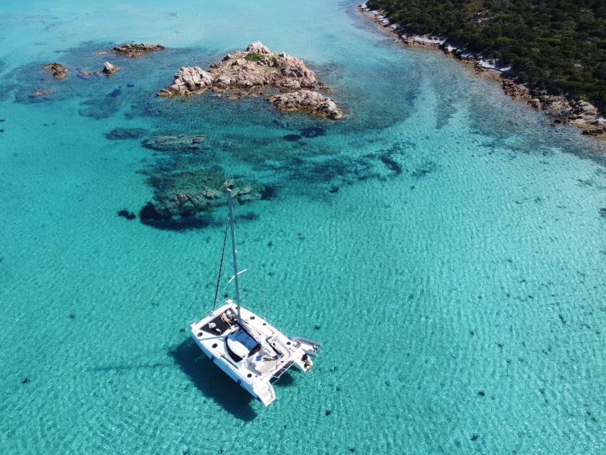 From Palau: Maddalena Archipelago Catamaran Tour with Lunch - The Experience in Detail