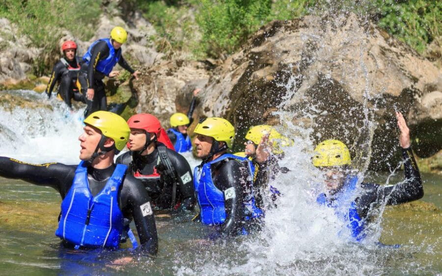 From Split or Zadvarje: Cetina River Canyoning - Navigating the Canyon: What the Route Looks Like