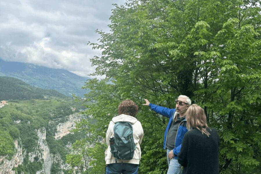 From Verona: Day tour to Madonna della Corona - The Authentic Mountain Osteria Experience