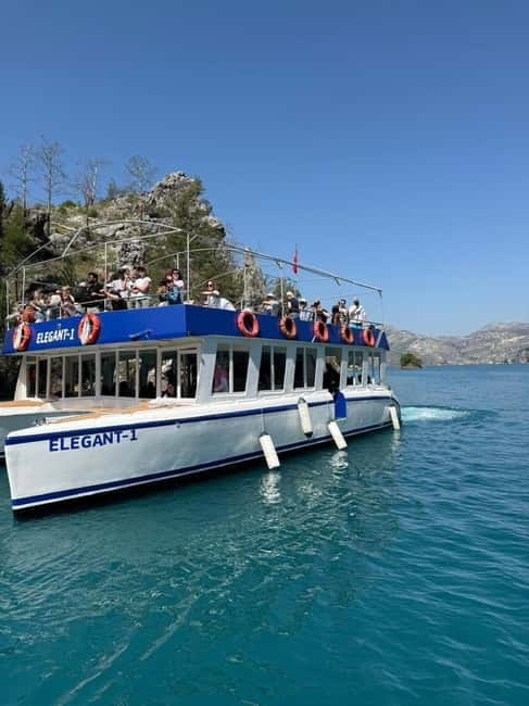 Green Canyon Cruise from Alanya & Side  Explore Nature - Midday at the Lakeside Restaurant: Lunch with a View