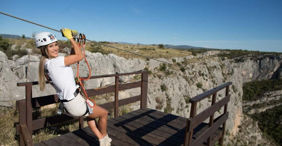 ibenik : Zipline ibenik - ikola Canyon - What the Tour Entails: Step by Step