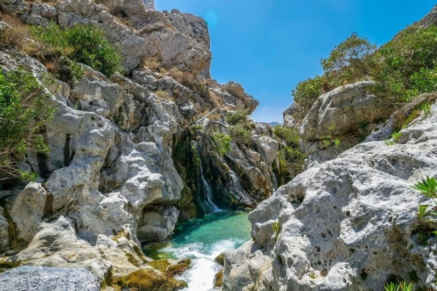 Kourtaliotiko Gorge & Preveli / Kalypso Beach | Private - Exploring Crete’s Scenic Gorge: Kourtaliotiko