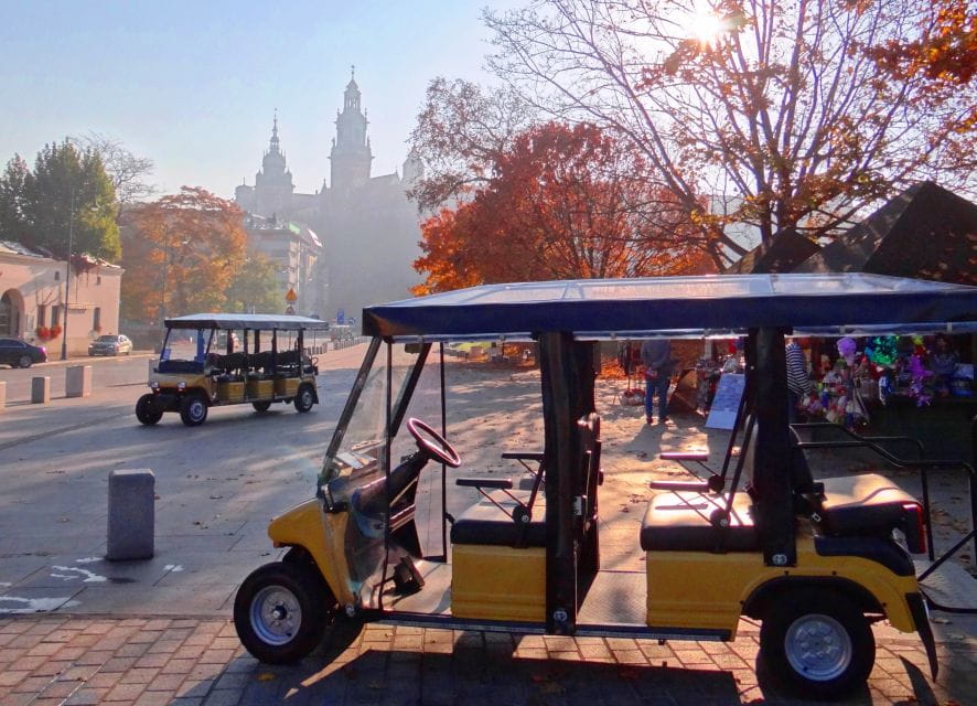 Krakow: City Tour by Electric Golf Cart - Kazimierz: The Jewish Quarter on Wheels