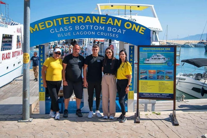 Latchi: Blue Lagoon Mediterranean One Boat Cruise - Marveling at the Manolis Sea Caves
