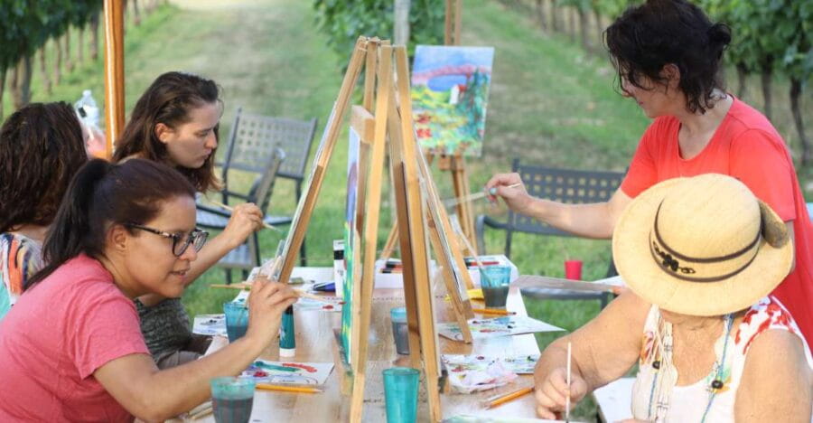 Lazise: Painting Expereince with Wine and Local Food Platter - Meet a Local Artist and Learn Watercolor Techniques
