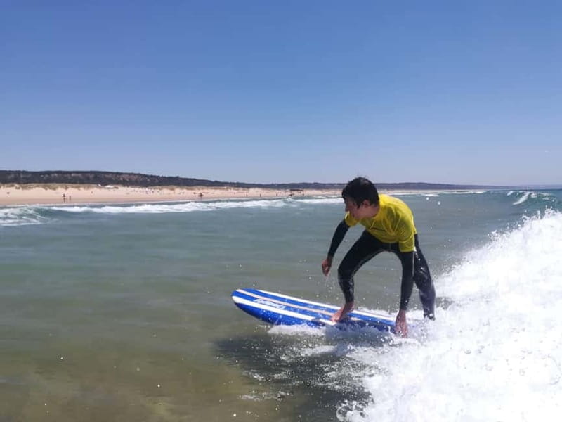 Lisbon: Surfing Lesson on Costa de Caparica Beach - The Beach and Its Atmosphere