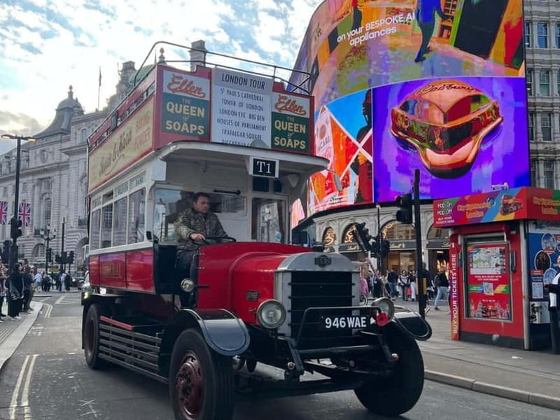 London: Vintage Open-Top Bus Tour with Guide - Exploring London in Style: A Closer Look