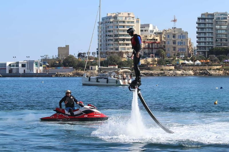 Malta: Flyboard Teaser Flight (20min) - An In-Depth Look at the Malta Flyboard Experience